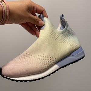 J Slides Urban Sport rainbow sneakers